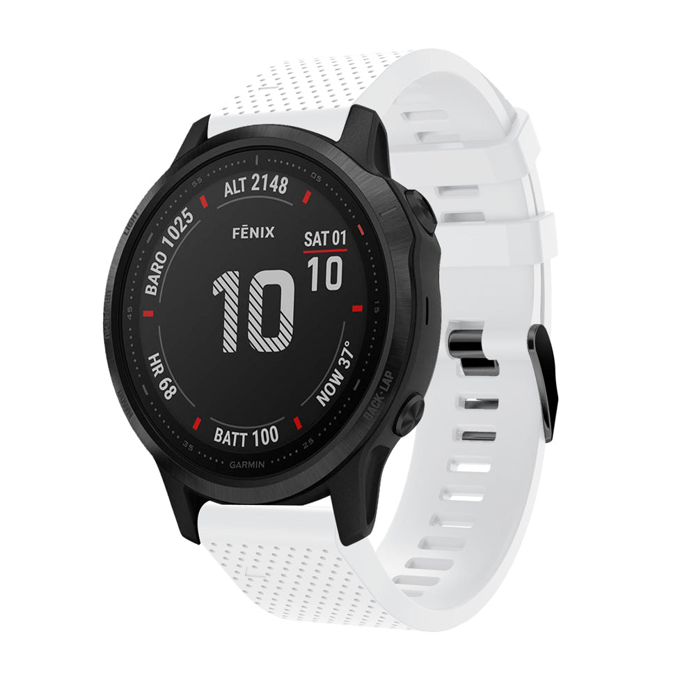 Silicone Smart Watch Replacement Strap for Garmin Fenix 6S