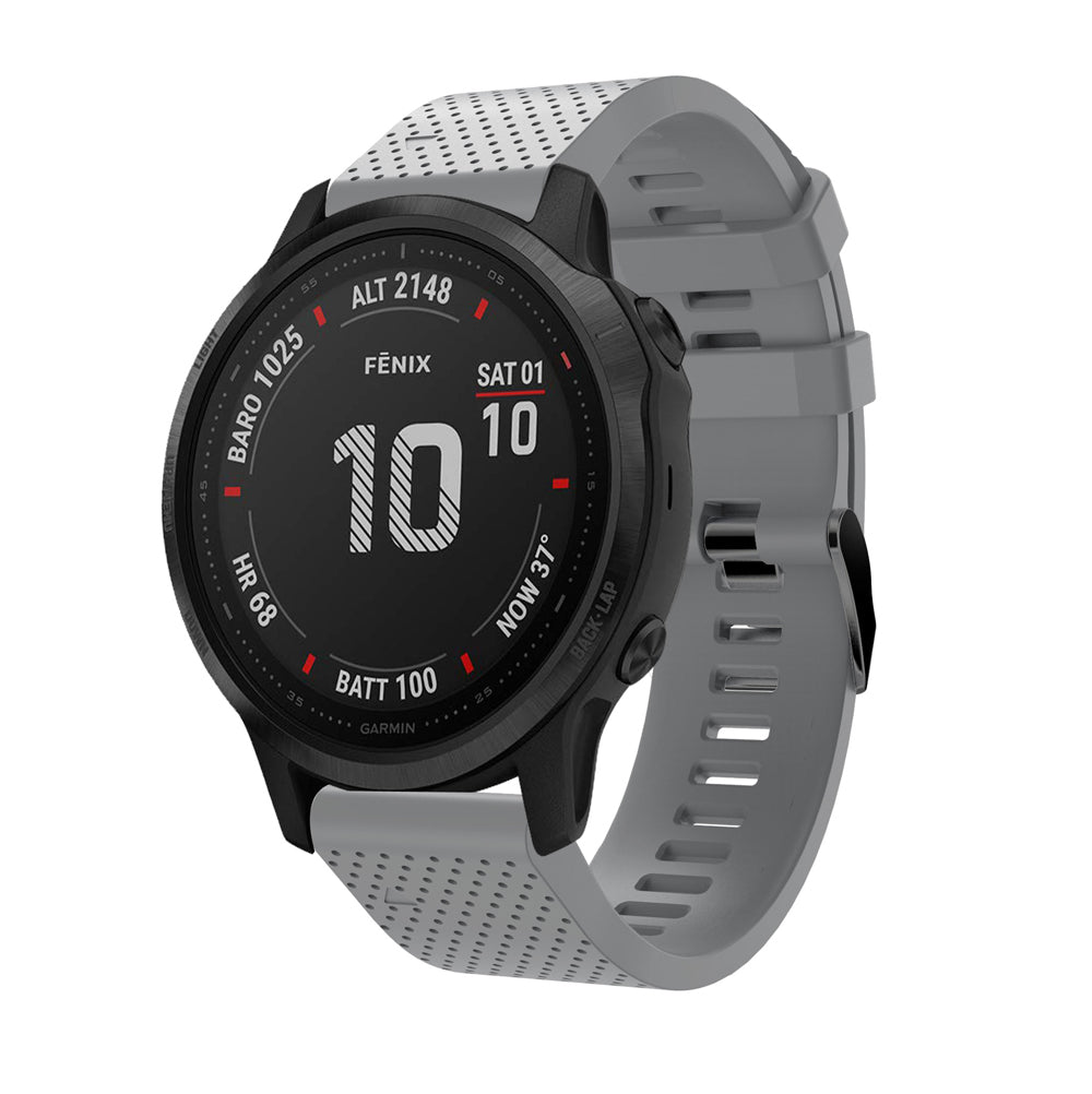 Silicone Smart Watch Replacement Strap for Garmin Fenix 6S