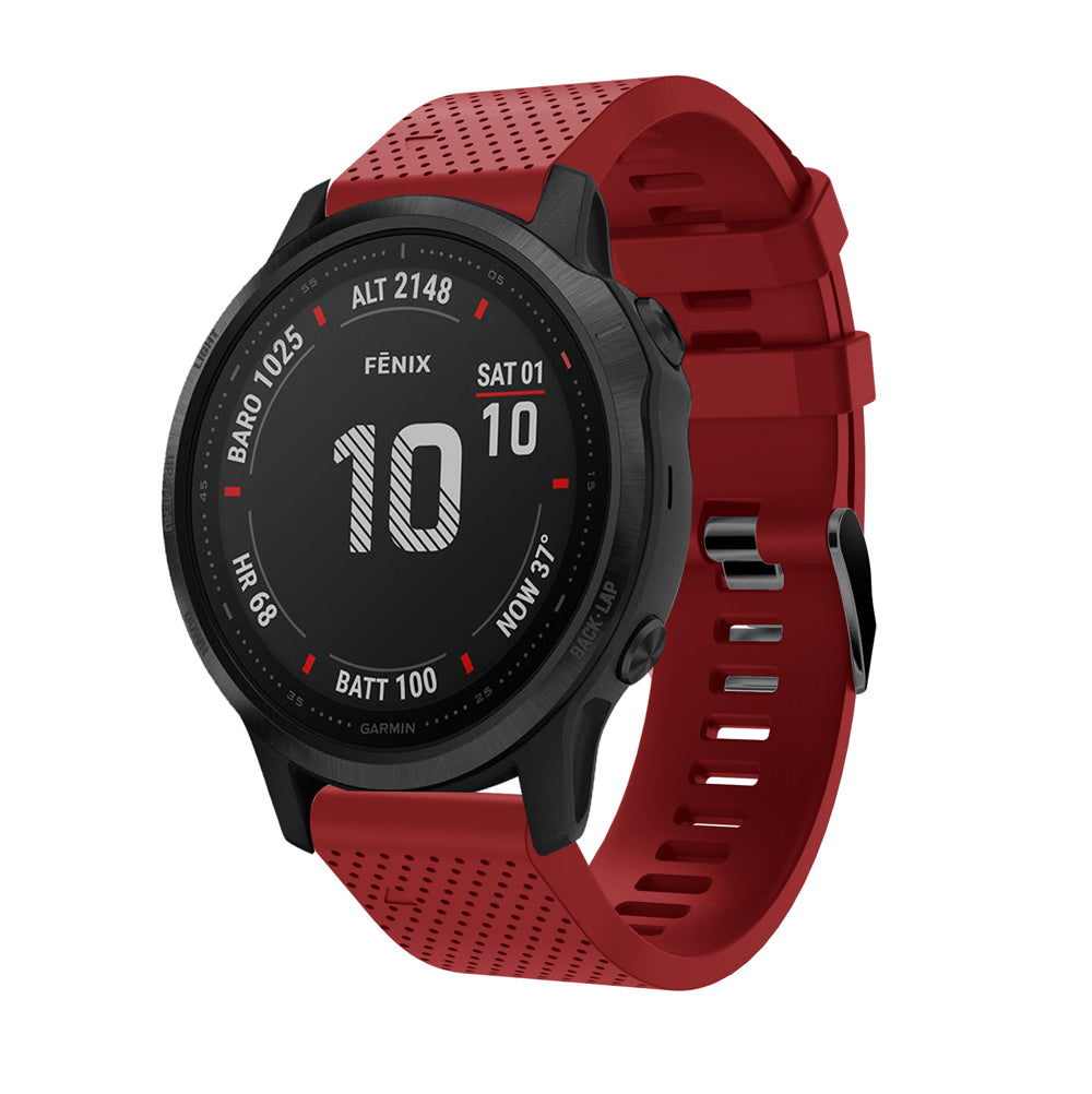 Silicone Smart Watch Replacement Strap for Garmin Fenix 6S