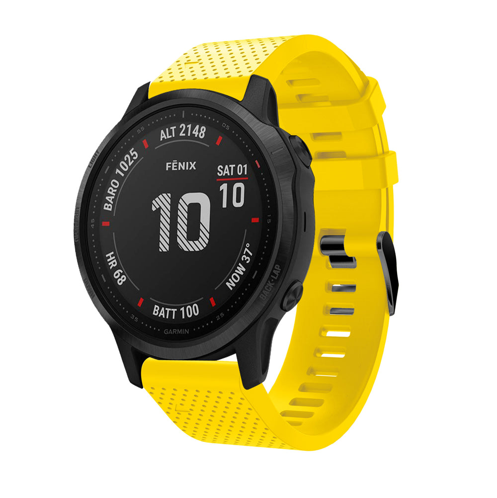 Silicone Smart Watch Replacement Strap for Garmin Fenix 6S