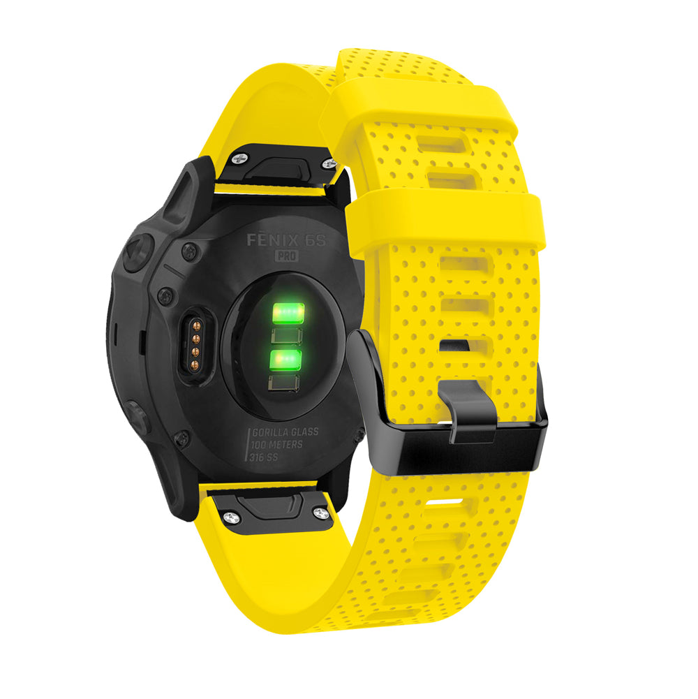 Silicone Smart Watch Replacement Strap for Garmin Fenix 6S