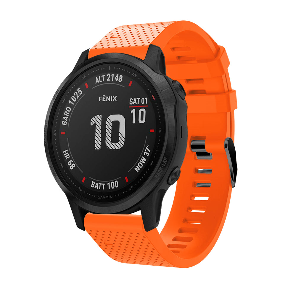 Silicone Smart Watch Replacement Strap for Garmin Fenix 6S