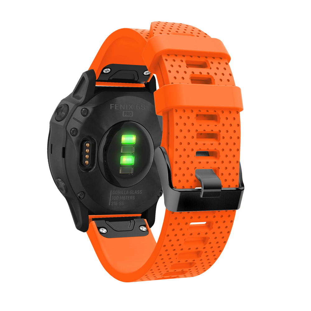 Silicone Smart Watch Replacement Strap for Garmin Fenix 6S