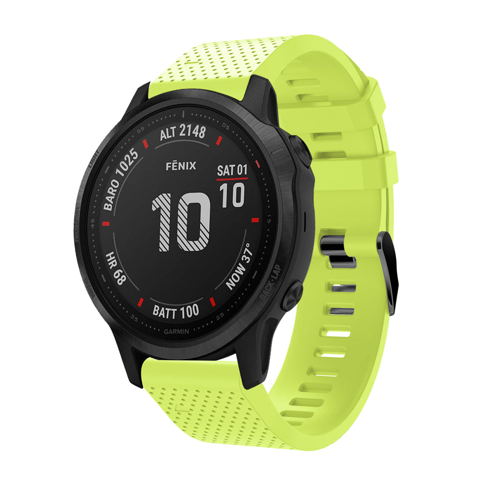 Silicone Smart Watch Replacement Strap for Garmin Fenix 6S