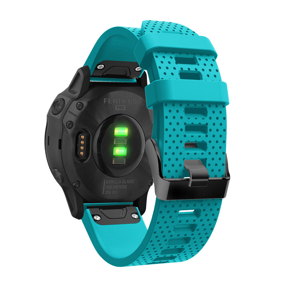 Silicone Smart Watch Replacement Strap for Garmin Fenix 6S