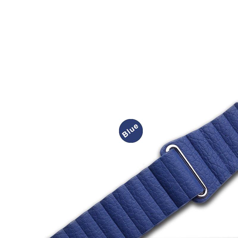 22mm Magnetic Buckle Leather Watch Bands for Samsung Galaxy Gear S3 Classic/Frontier / Huawei Watch GT / Motorola Moto 360 2nd Gen / Ticwatch