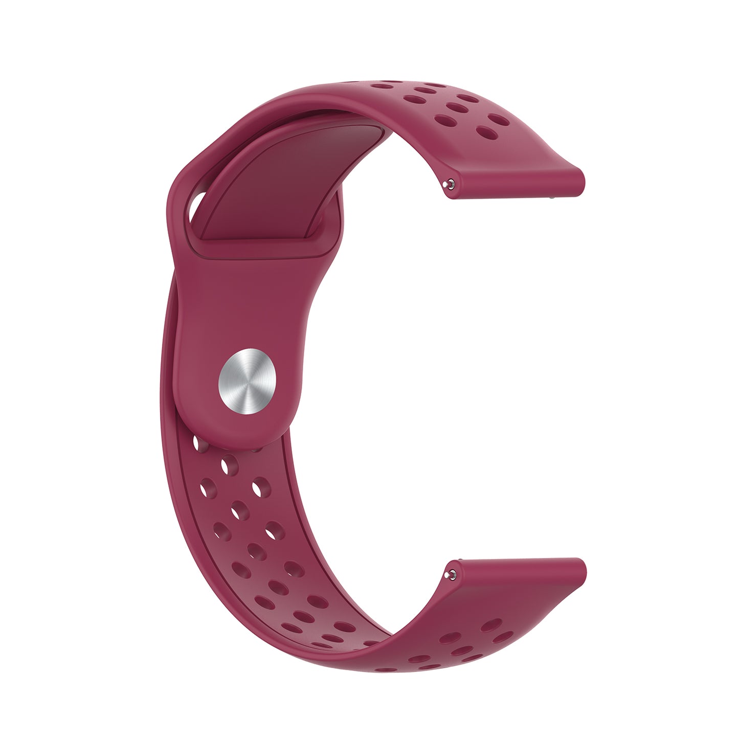 20mm Solid Color TPU Smart Watch Replacement Strap for Samsung Galaxy Watch 42mm