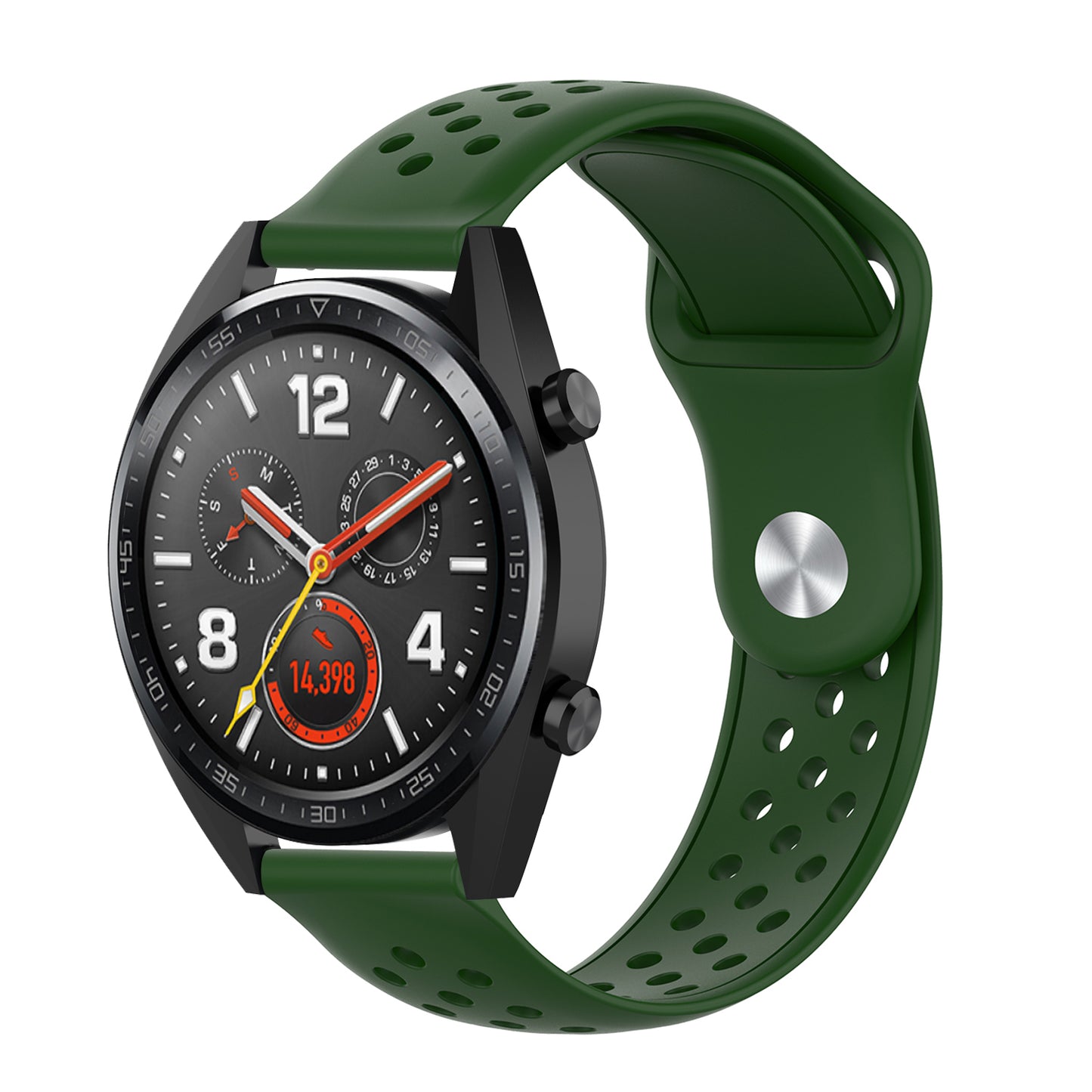 20mm Solid Color TPU Smart Watch Replacement Strap for Samsung Galaxy Watch 42mm