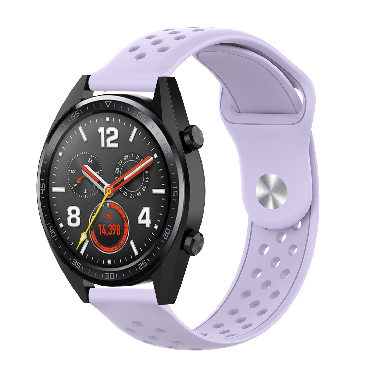 20mm Solid Color TPU Smart Watch Replacement Strap for Samsung Galaxy Watch 42mm