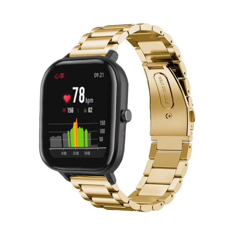 20mm Stainless Steel Smart Watch Replacement Strap for Huami Amazfit GTS
