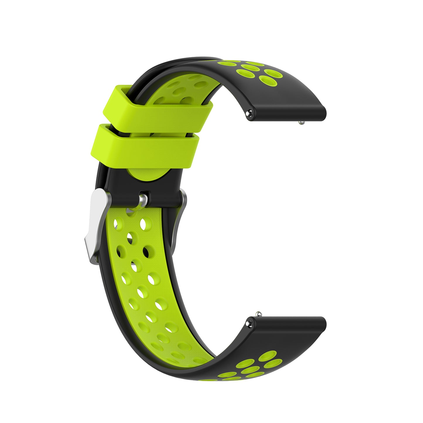 18mm Dual Color Silicone Smart Watch Band for Xiaomi Mi Watch