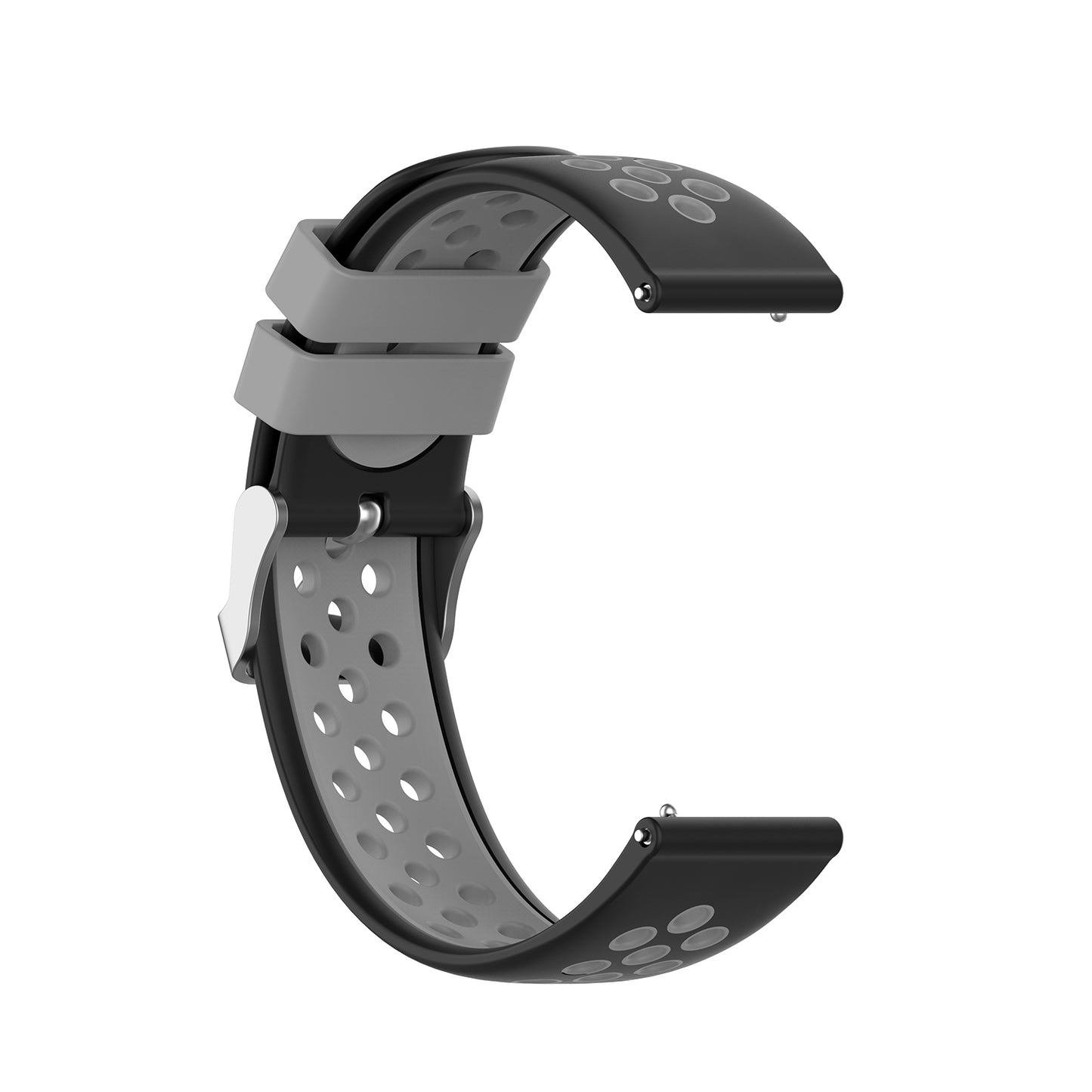 18mm Dual Color Silicone Smart Watch Band for Xiaomi Mi Watch