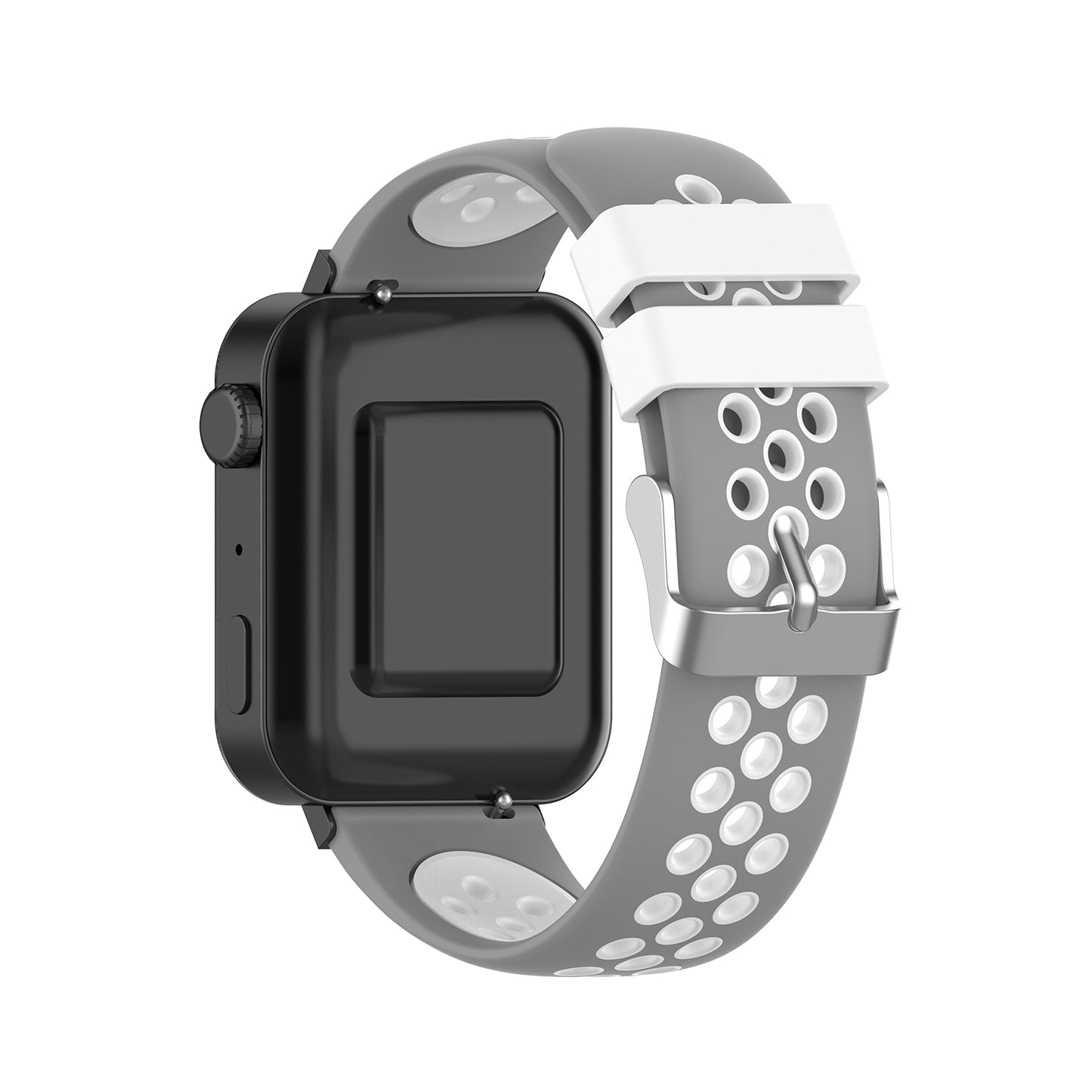 18mm Dual Color Silicone Smart Watch Band for Xiaomi Mi Watch