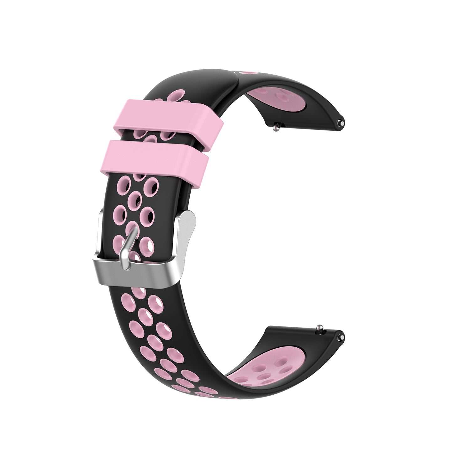 18mm Dual Color Silicone Smart Watch Band for Xiaomi Mi Watch