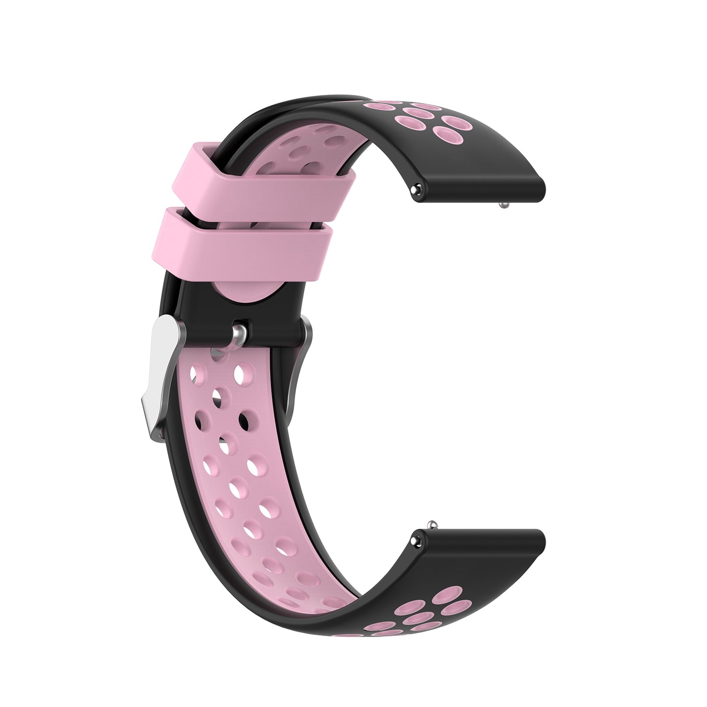 18mm Dual Color Silicone Smart Watch Band for Xiaomi Mi Watch