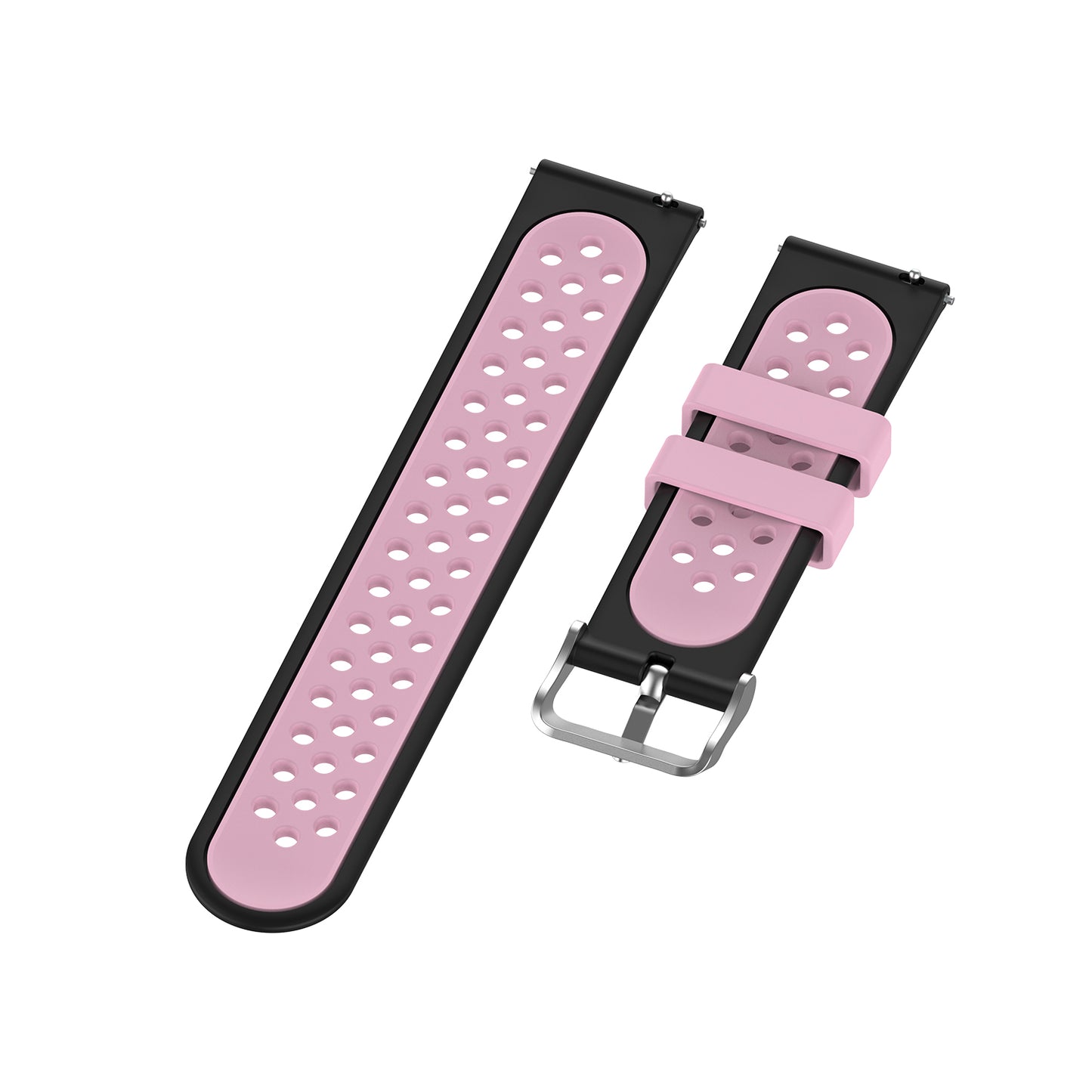 18mm Dual Color Silicone Smart Watch Band for Xiaomi Mi Watch