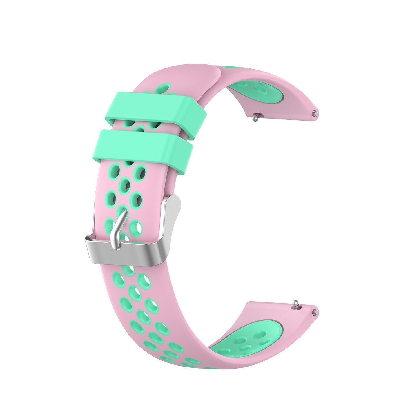 18mm Dual Color Silicone Smart Watch Band for Xiaomi Mi Watch