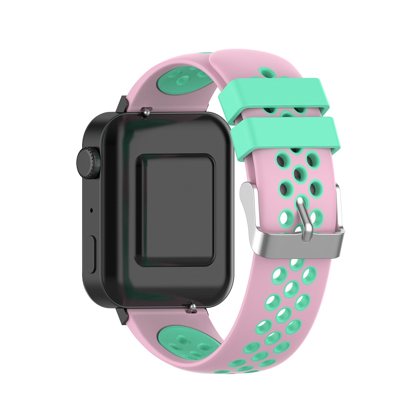18mm Dual Color Silicone Smart Watch Band for Xiaomi Mi Watch