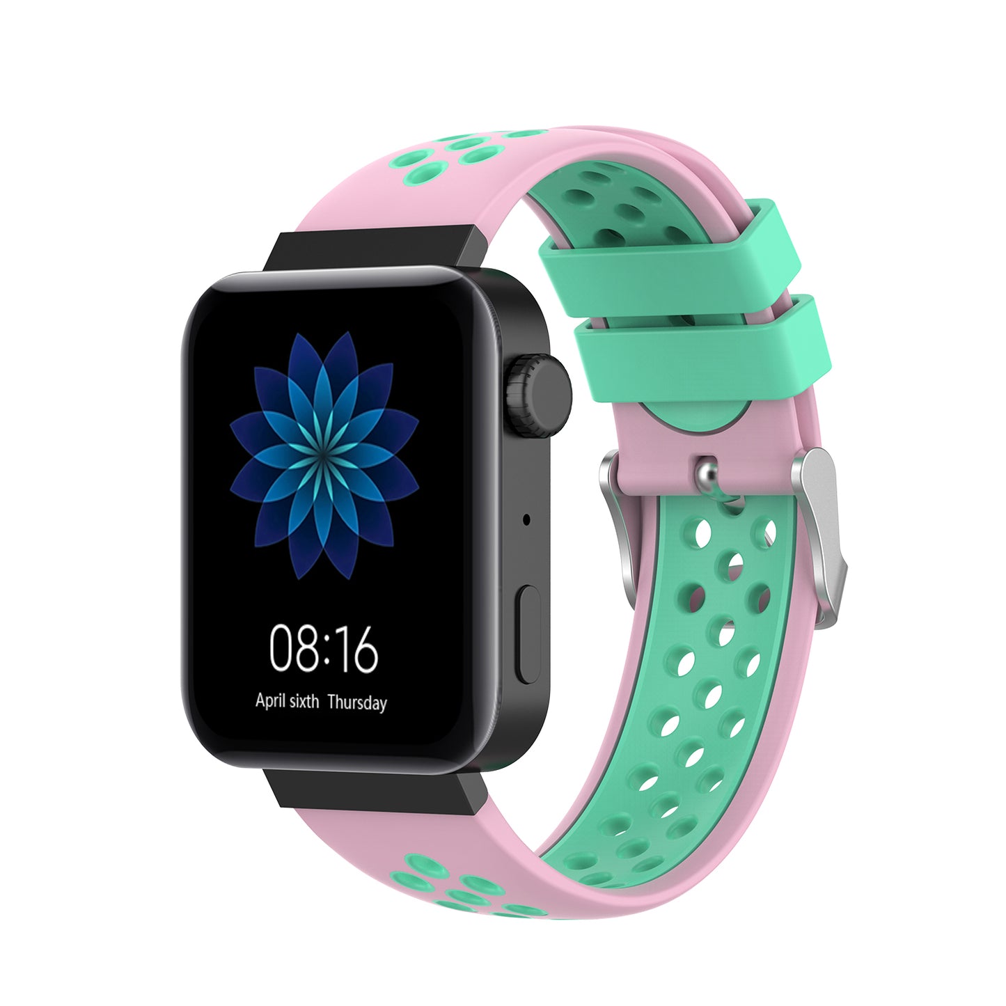 18mm Dual Color Silicone Smart Watch Band for Xiaomi Mi Watch