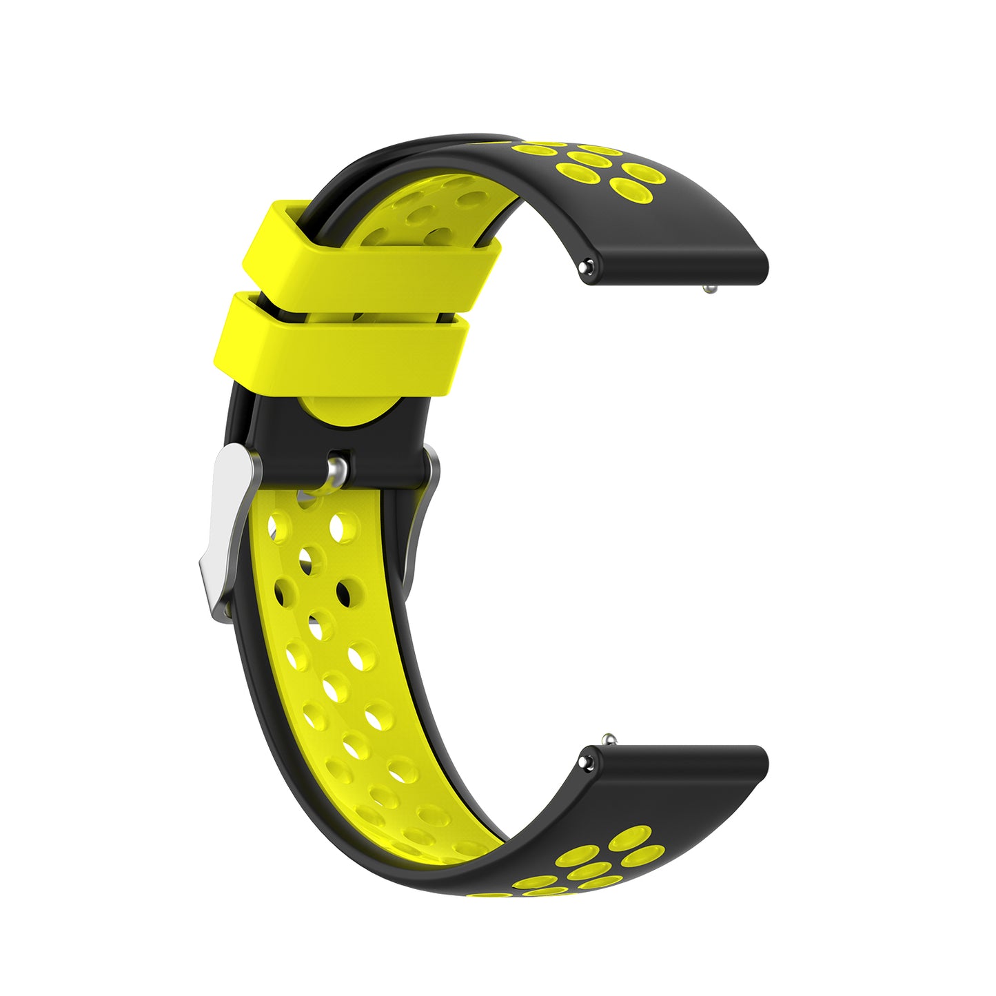 18mm Dual Color Silicone Smart Watch Band for Xiaomi Mi Watch
