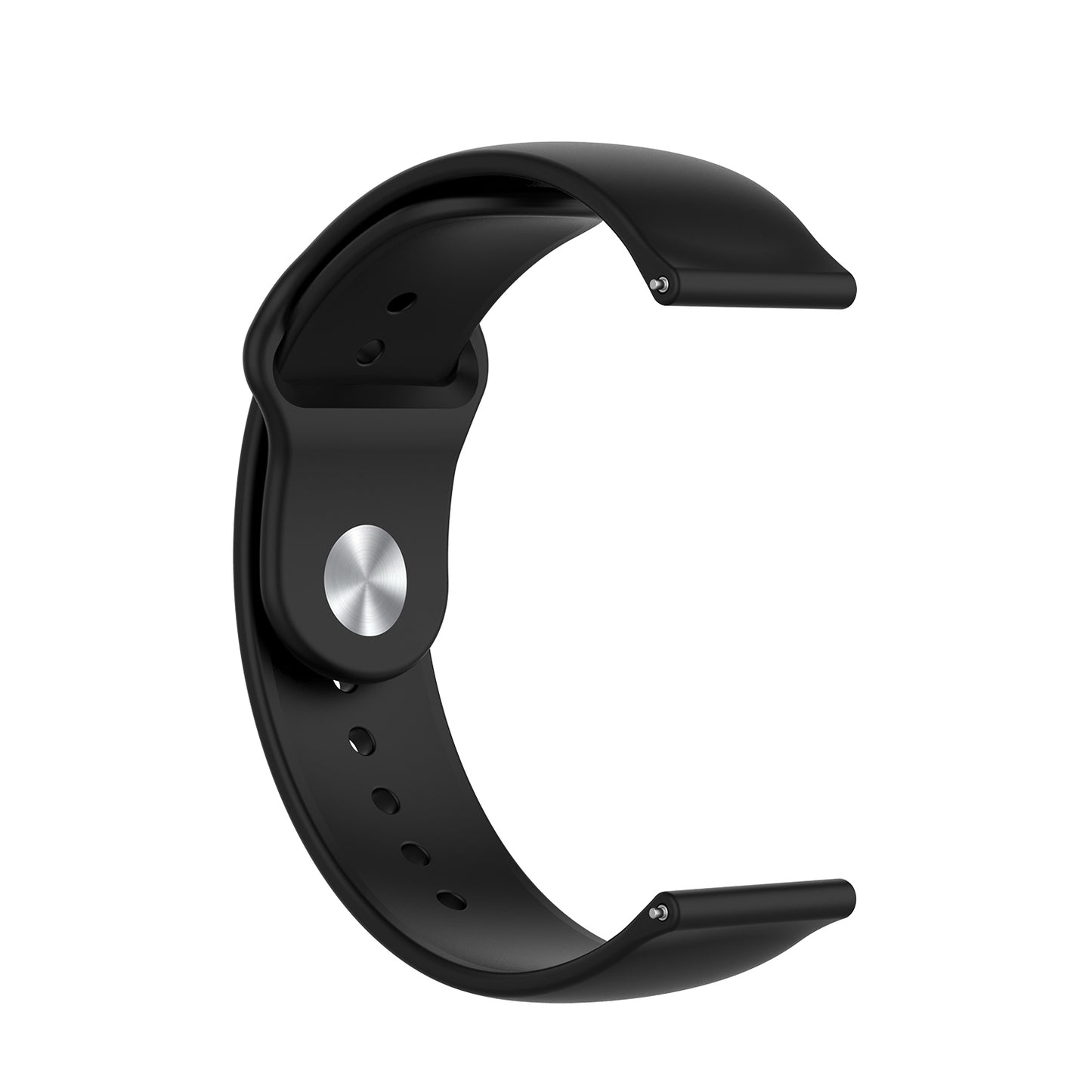 18mm Solid Color Silicone Smart Watch Replacement Strap for Xiaomi Mi Watch