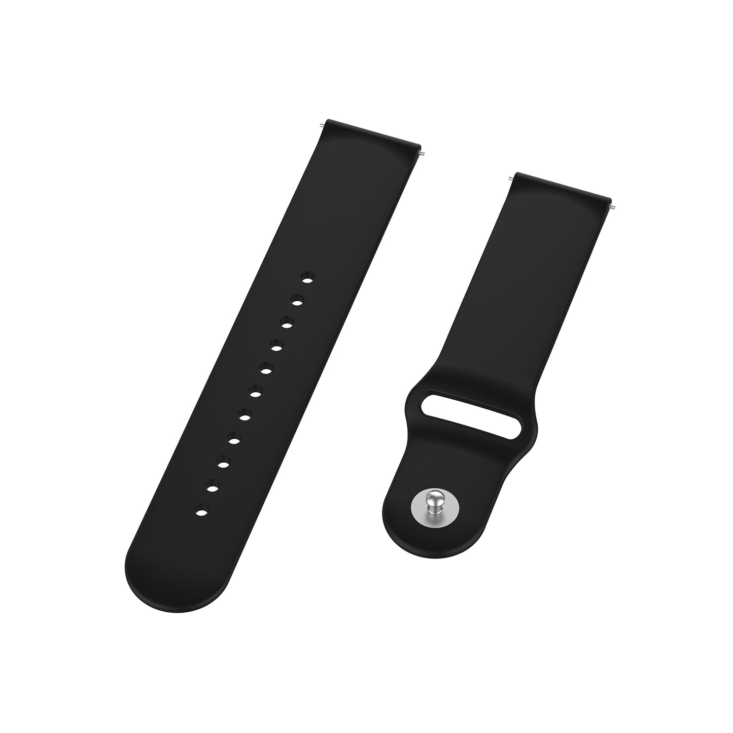 18mm Solid Color Silicone Smart Watch Replacement Strap for Xiaomi Mi Watch