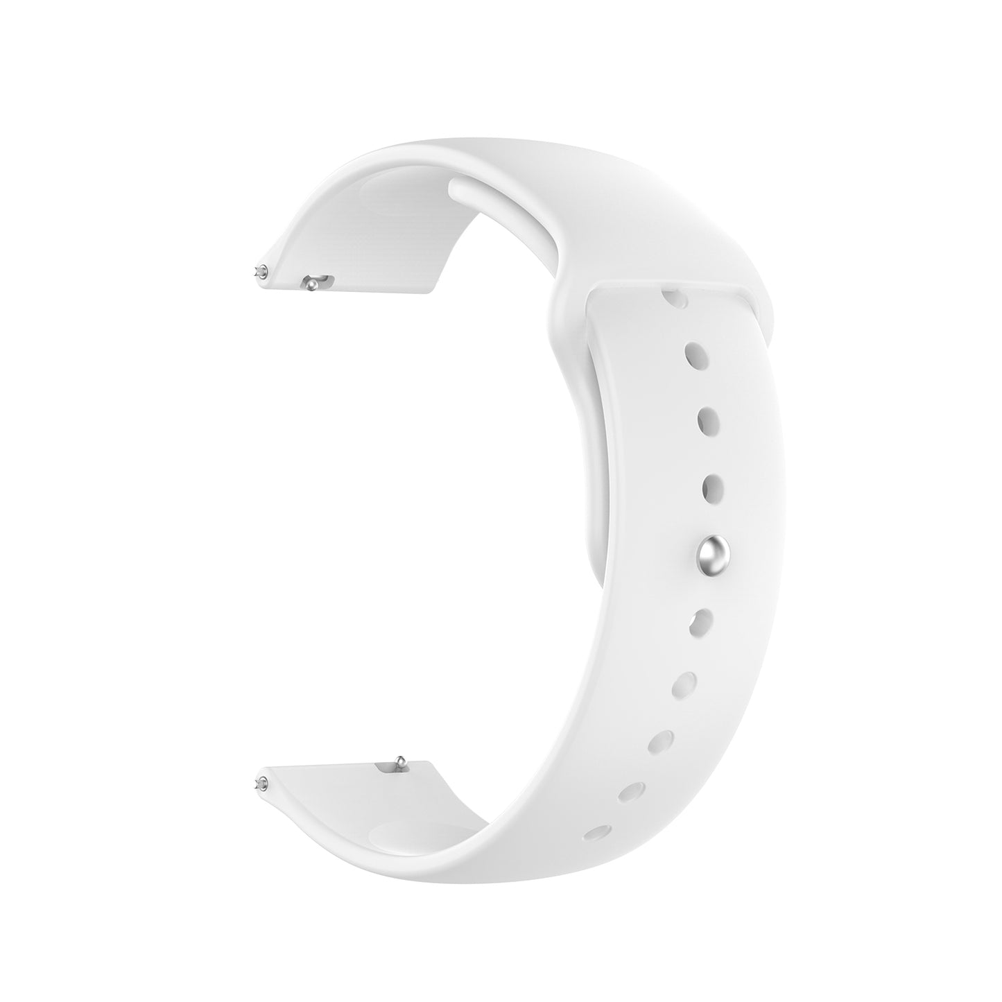 18mm Solid Color Silicone Smart Watch Replacement Strap for Xiaomi Mi Watch