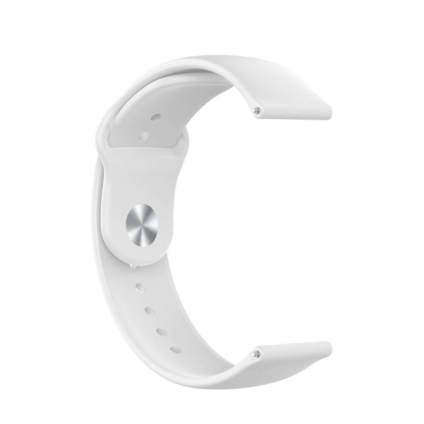 18mm Solid Color Silicone Smart Watch Replacement Strap for Xiaomi Mi Watch