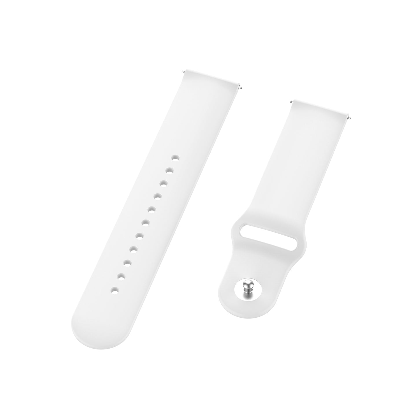 18mm Solid Color Silicone Smart Watch Replacement Strap for Xiaomi Mi Watch