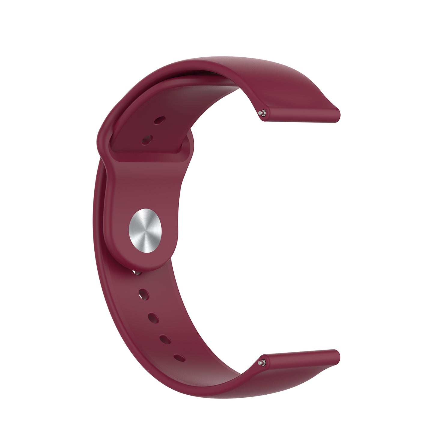 18mm Solid Color Silicone Smart Watch Replacement Strap for Xiaomi Mi Watch
