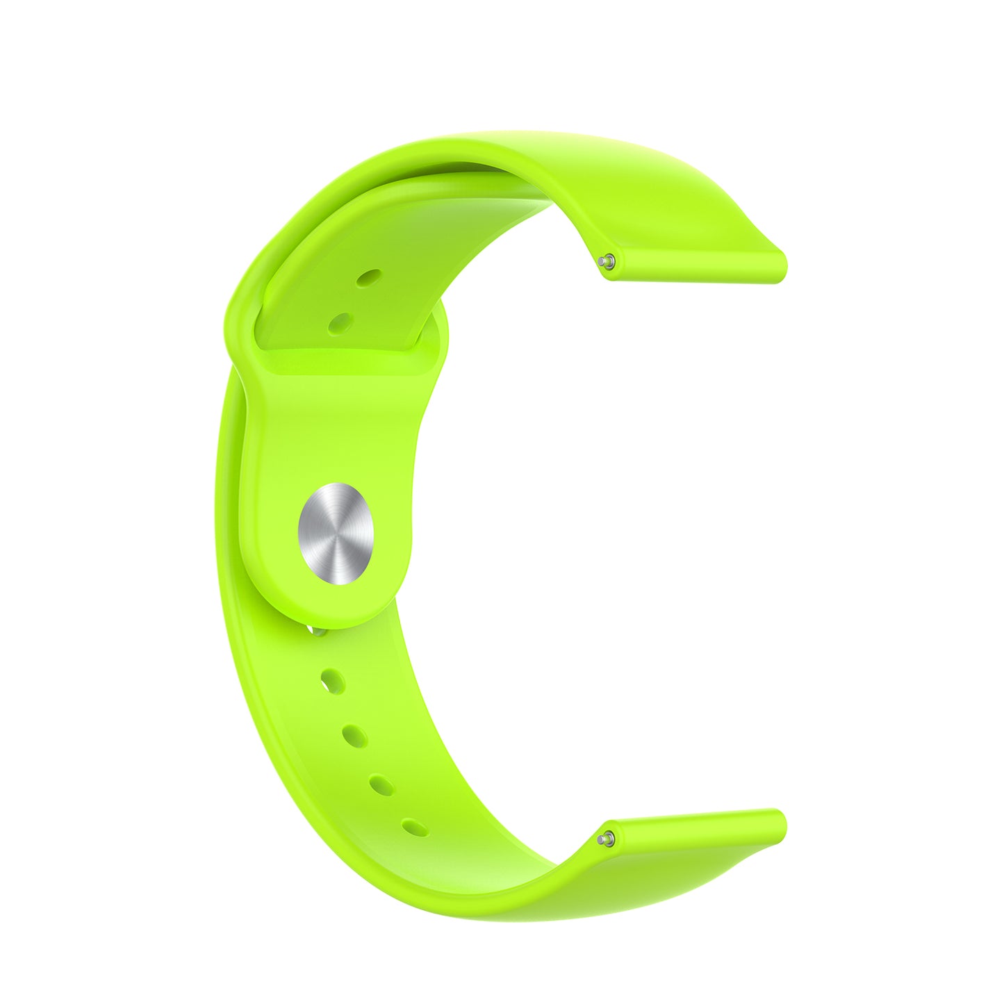 18mm Solid Color Silicone Smart Watch Replacement Strap for Xiaomi Mi Watch