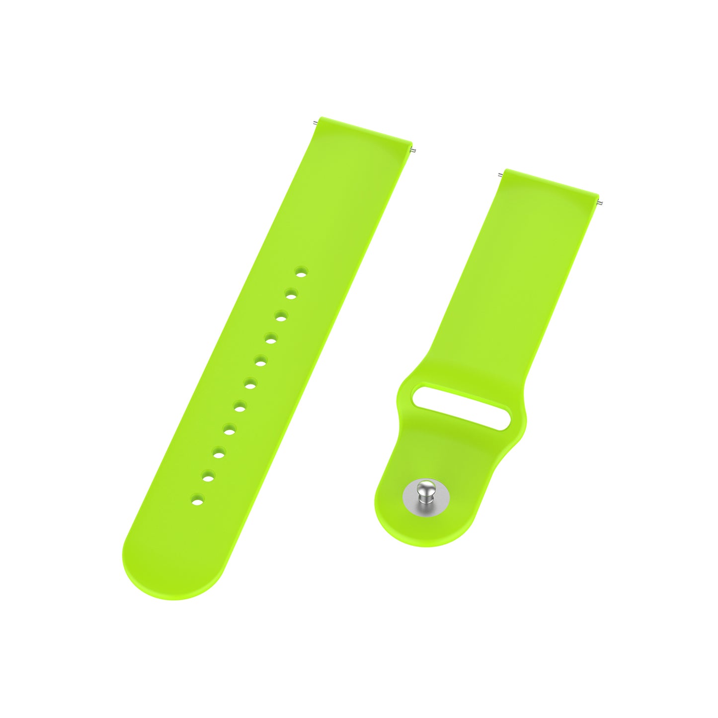 18mm Solid Color Silicone Smart Watch Replacement Strap for Xiaomi Mi Watch
