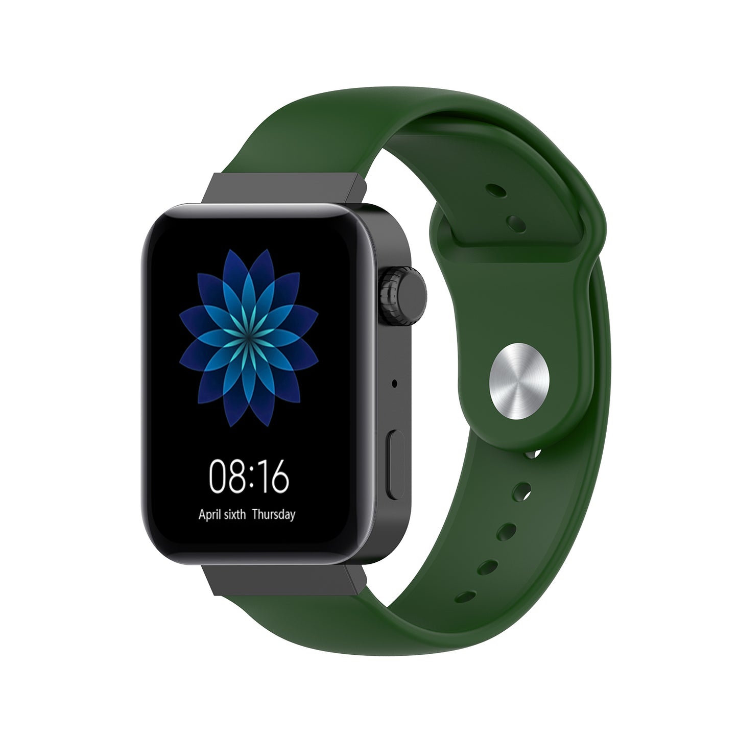 18mm Solid Color Silicone Smart Watch Replacement Strap for Xiaomi Mi Watch