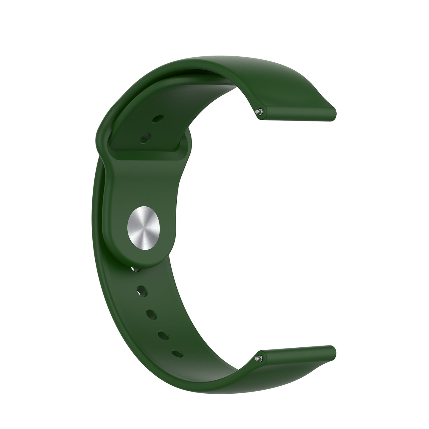 18mm Solid Color Silicone Smart Watch Replacement Strap for Xiaomi Mi Watch