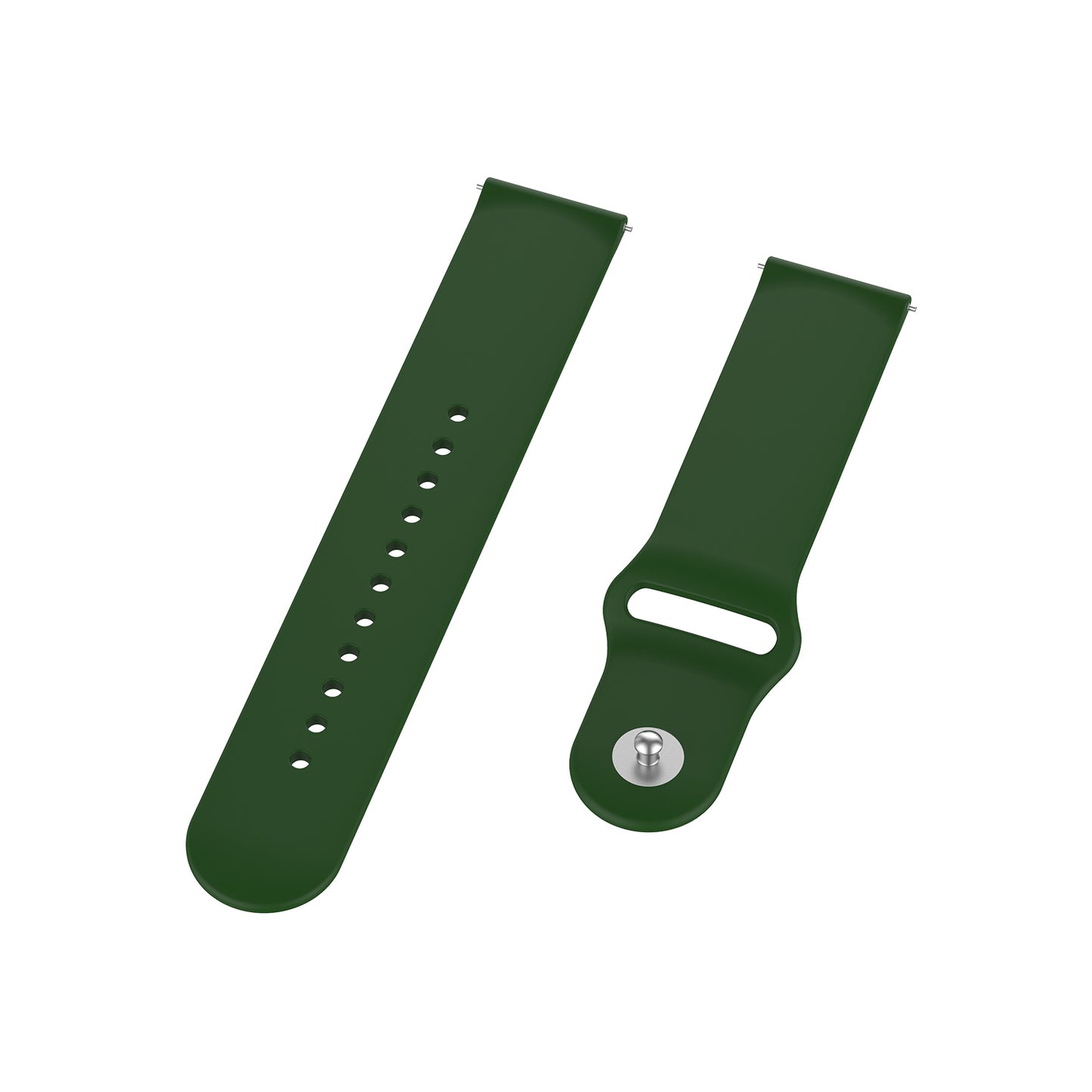18mm Solid Color Silicone Smart Watch Replacement Strap for Xiaomi Mi Watch