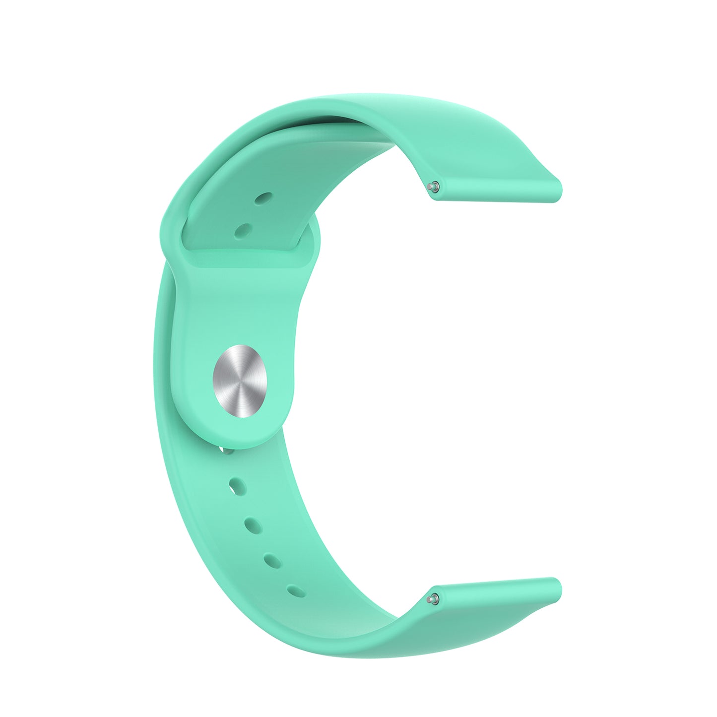 18mm Solid Color Silicone Smart Watch Replacement Strap for Xiaomi Mi Watch