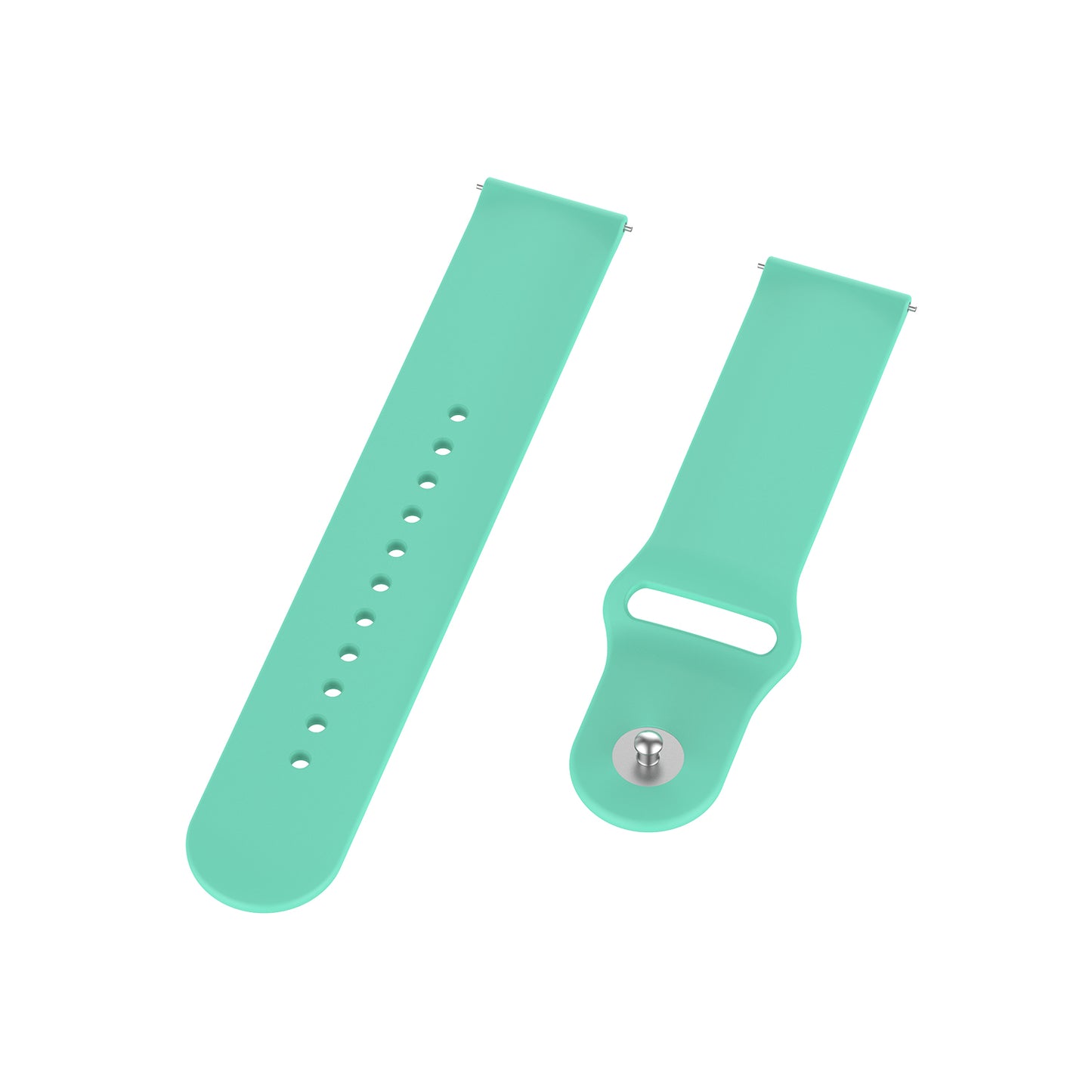18mm Solid Color Silicone Smart Watch Replacement Strap for Xiaomi Mi Watch