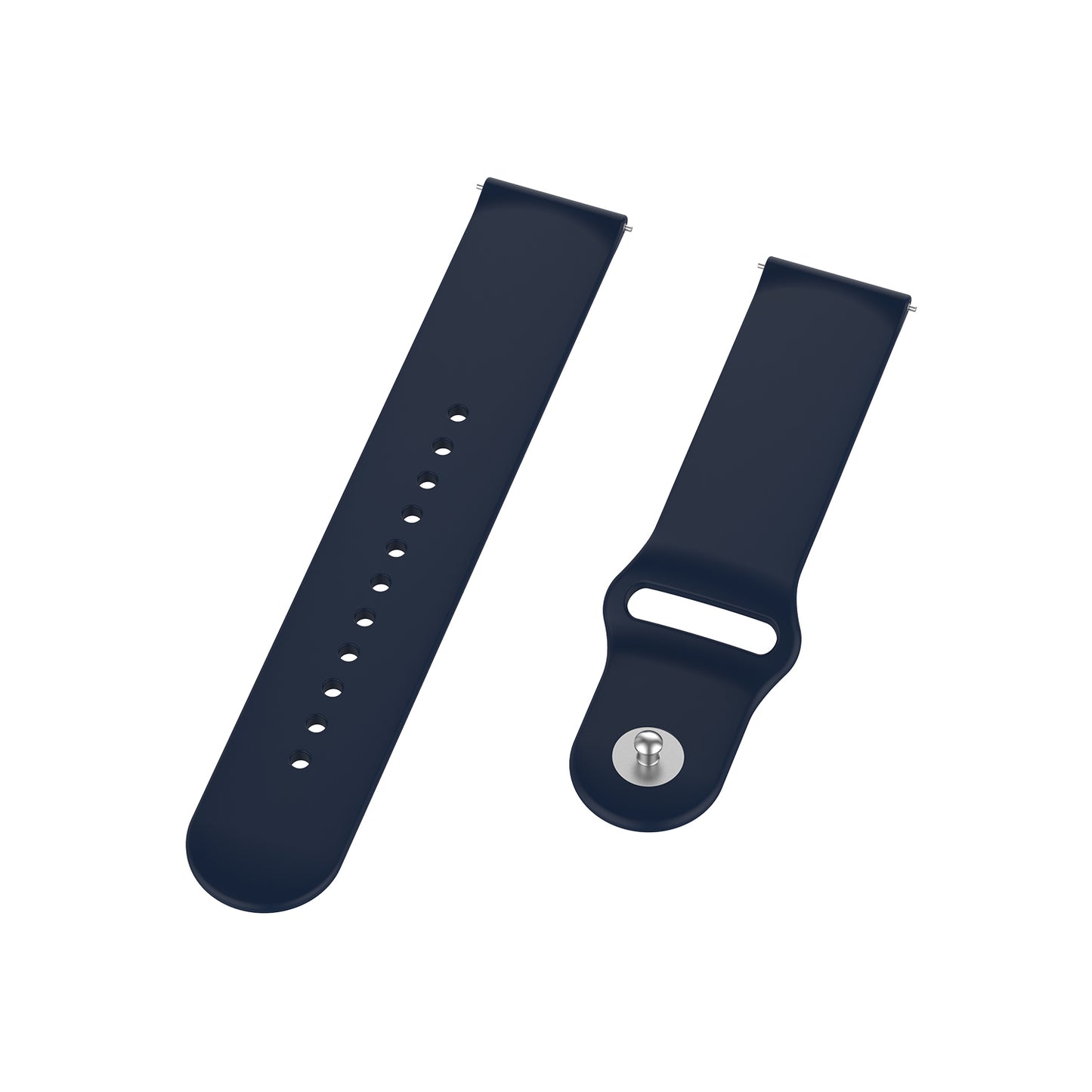 18mm Solid Color Silicone Smart Watch Replacement Strap for Xiaomi Mi Watch