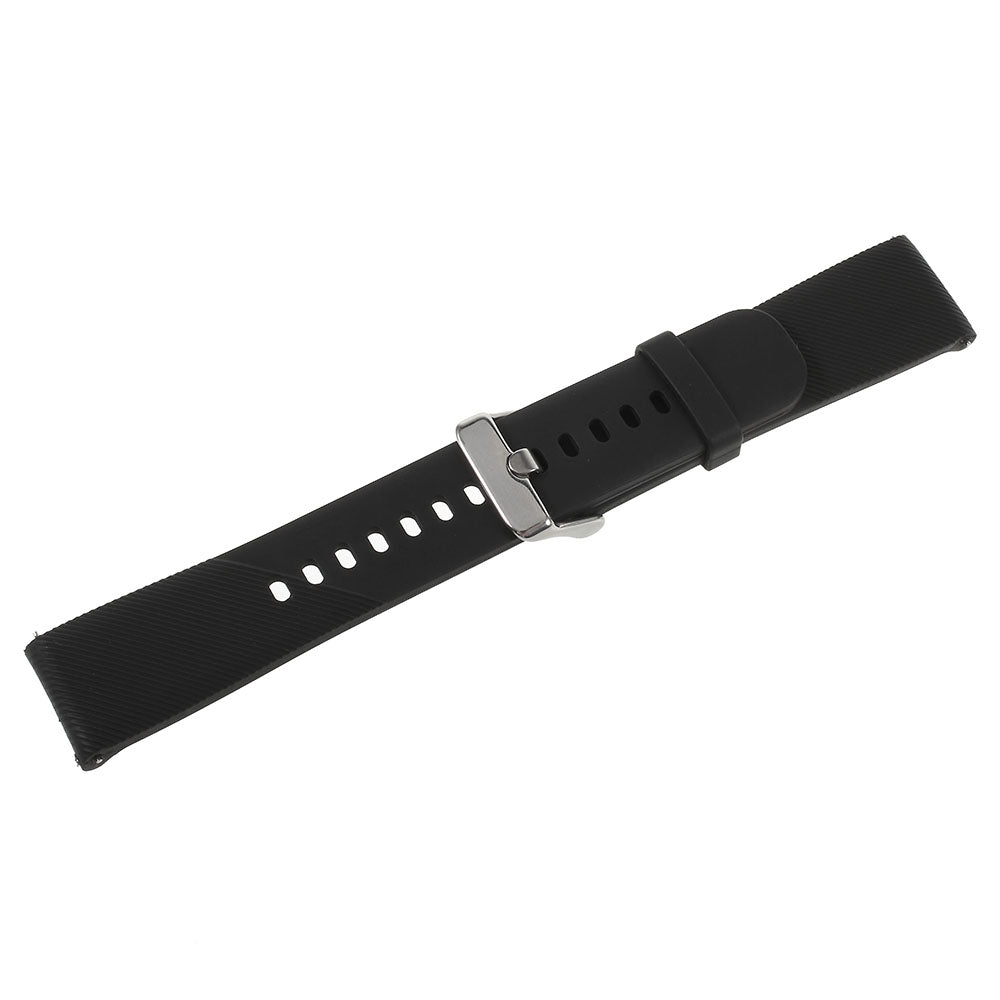 20mm Soft TPU Watch Band Strap for Samsung Gear S2 Classic / Garmin Vivoactive 3 / Amazfit Youth