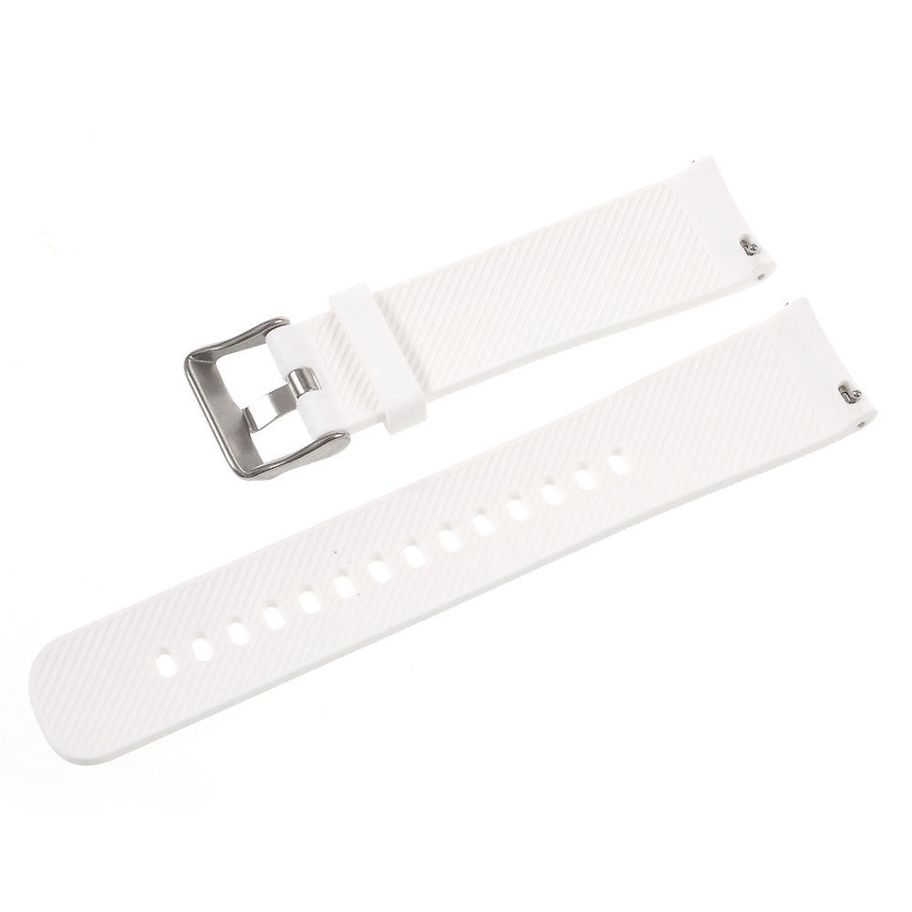20mm Soft TPU Watch Band Strap for Samsung Gear S2 Classic / Garmin Vivoactive 3 / Amazfit Youth