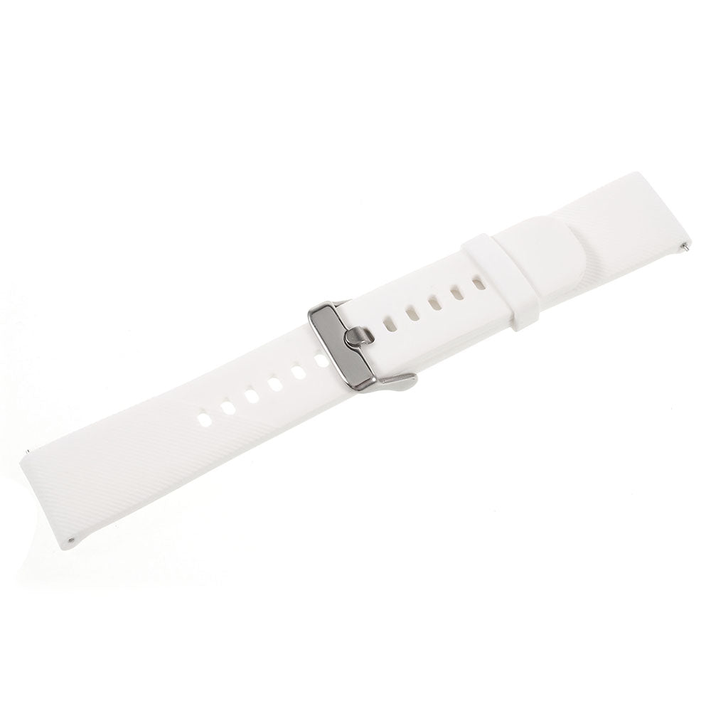 20mm Soft TPU Watch Band Strap for Samsung Gear S2 Classic / Garmin Vivoactive 3 / Amazfit Youth