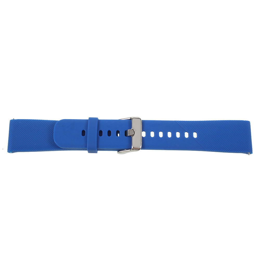 20mm Soft TPU Watch Band Strap for Samsung Gear S2 Classic / Garmin Vivoactive 3 / Amazfit Youth