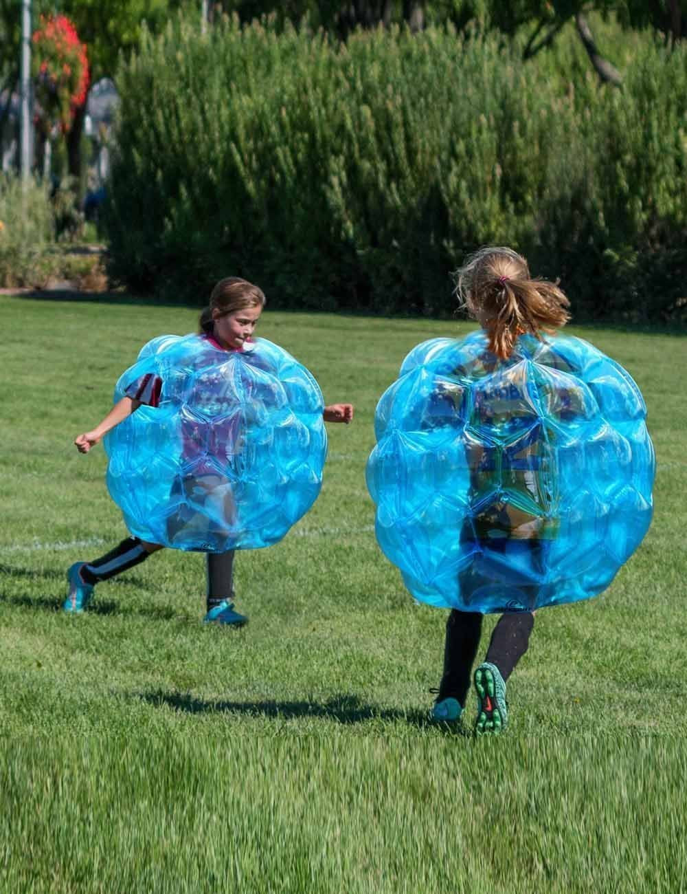 1PC Body Bumper Body Ball Zorb 60CM Inflatable PVC Soccer Ball Bubble Funny Outdoor Soccer Game for Kids