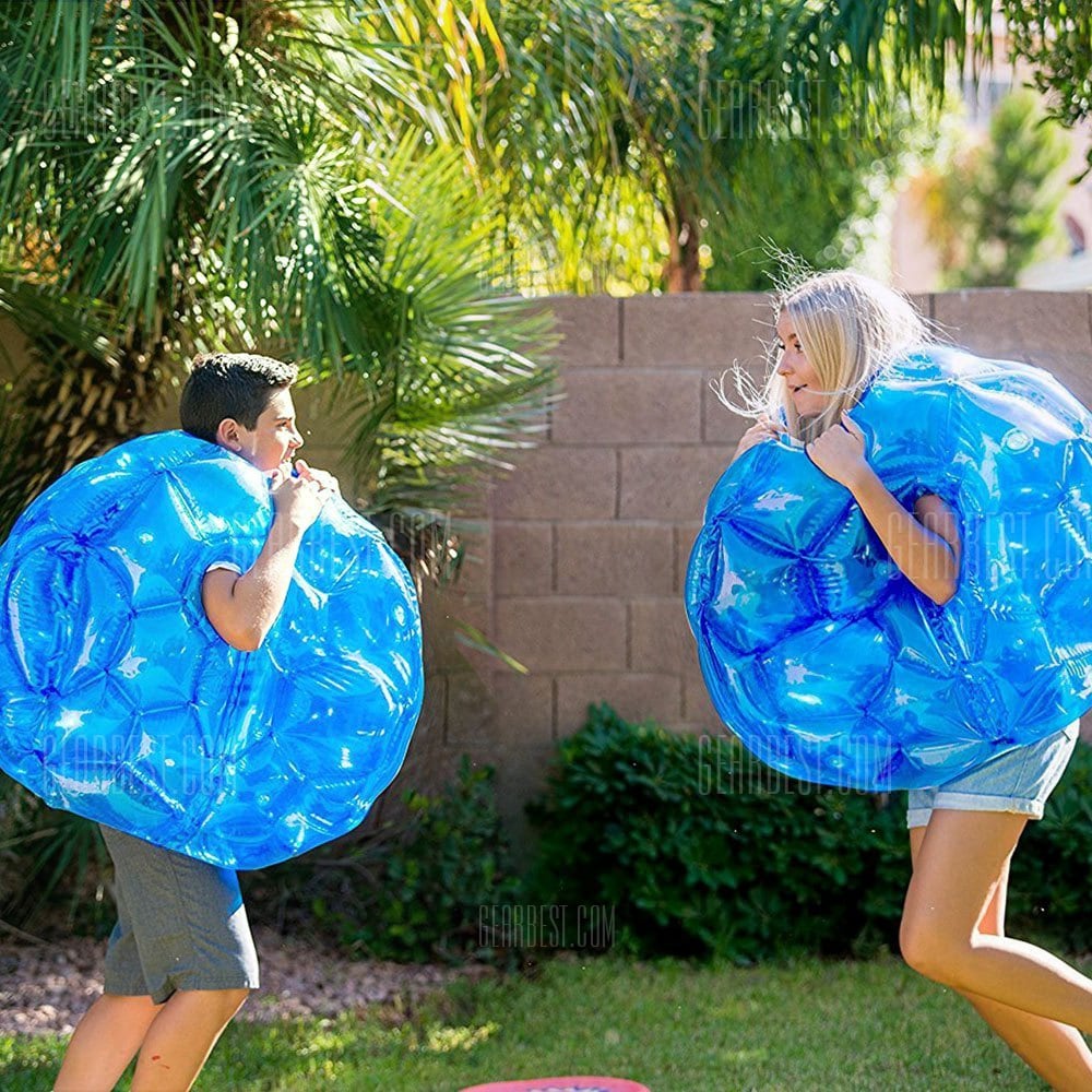 1PC Body Bumper Body Ball Zorb 60CM Inflatable PVC Soccer Ball Bubble Funny Outdoor Soccer Game for Kids