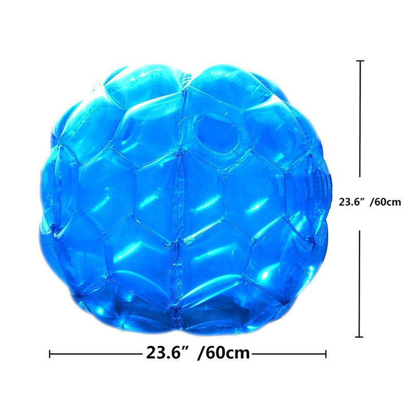 1PC Body Bumper Body Ball Zorb 60CM Inflatable PVC Soccer Ball Bubble Funny Outdoor Soccer Game for Kids