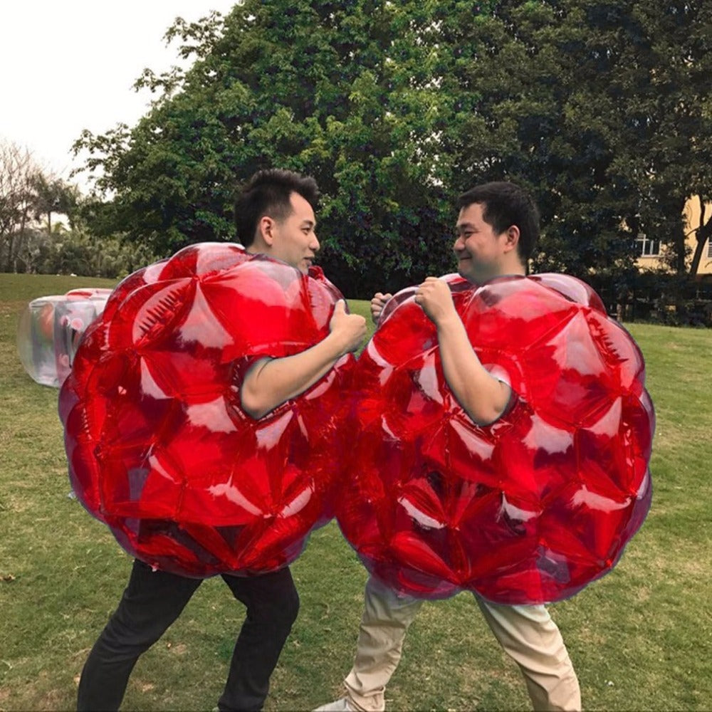 1PC Body Bumper Body Ball Zorb 60CM Inflatable PVC Soccer Ball Bubble Funny Outdoor Soccer Game for Kids