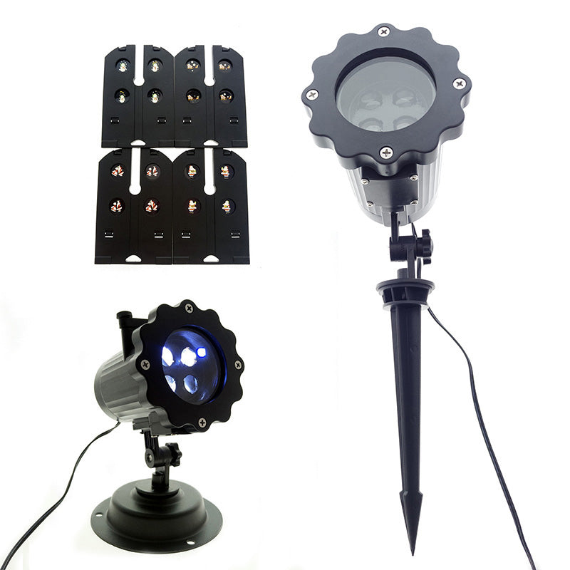 Outdoor Waterproof Christmas Snowflake LED Animation Projector