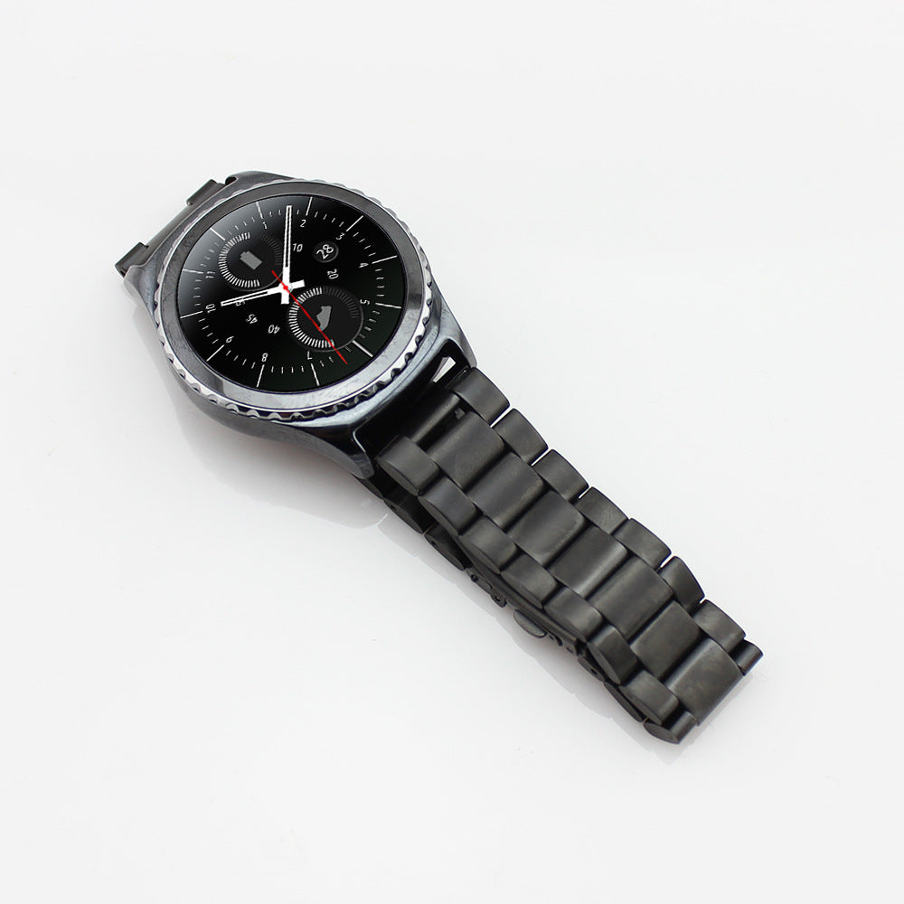 20mm Solid Stainless Steel Watch Strap for Samsung Gear S2 Classic SM-732, Replacement Watch Strap