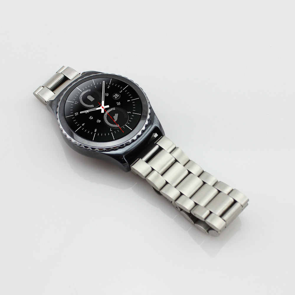 20mm Solid Stainless Steel Watch Strap for Samsung Gear S2 Classic SM-732, Replacement Watch Strap