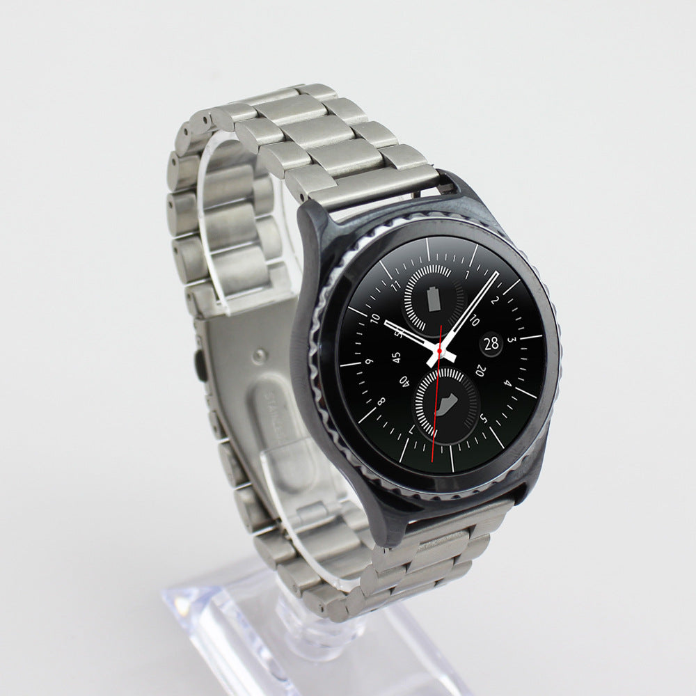 20mm Solid Stainless Steel Watch Strap for Samsung Gear S2 Classic SM-732, Replacement Watch Strap